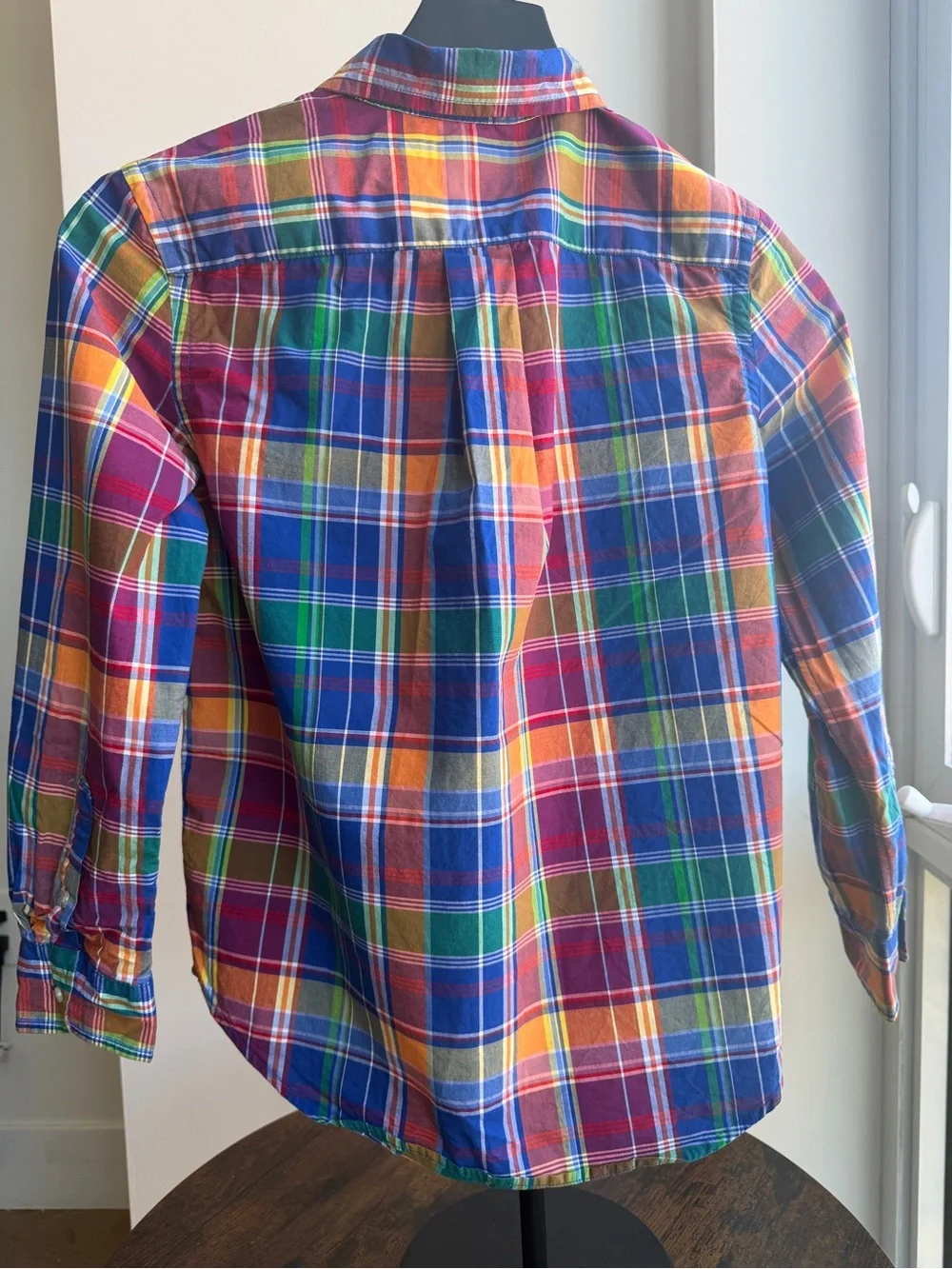 Polo Ralph Lauren Boys M (10-12) Multicolor Plaid Button Down Shirt